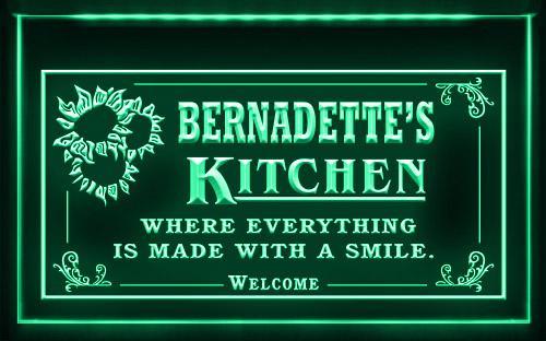 Name Personalized Custom Kitchen Welcome